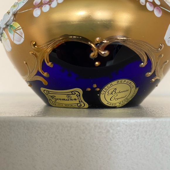 NWB Parfume Bottle Blue High Enamel - Picture 3 of 12